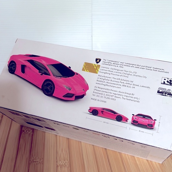 ⏬PRICE DROP⏬ LAMBORGHINI AVENTADOR COUPÉ CMJ RC CARS Scala 1:24 Radio Control - Picture 8 of 10
